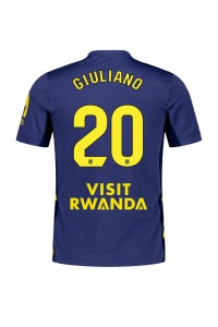 Atletico Madrid Giuliano Simeone #20 Fotballdrakt Borte Klær 2025-26 Korte ermer